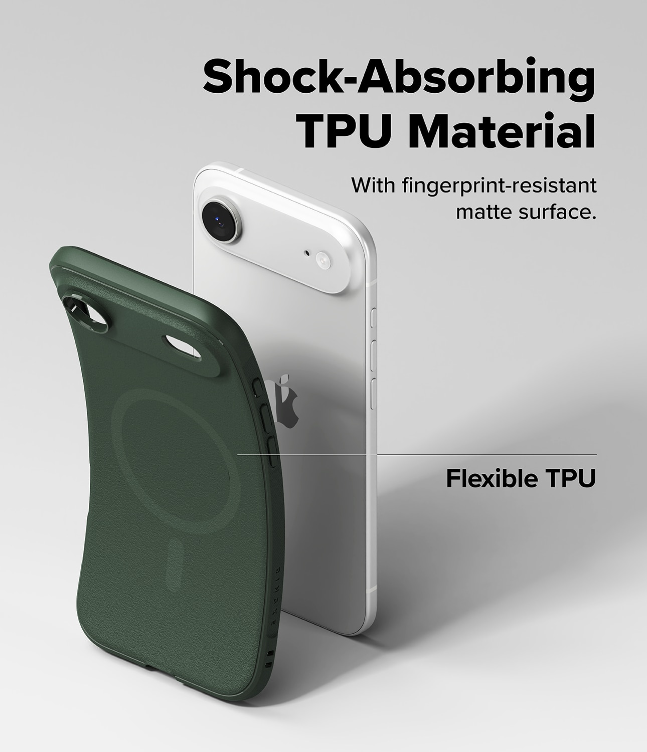 iPhone Air Onyx Magnetic Case Dark Green