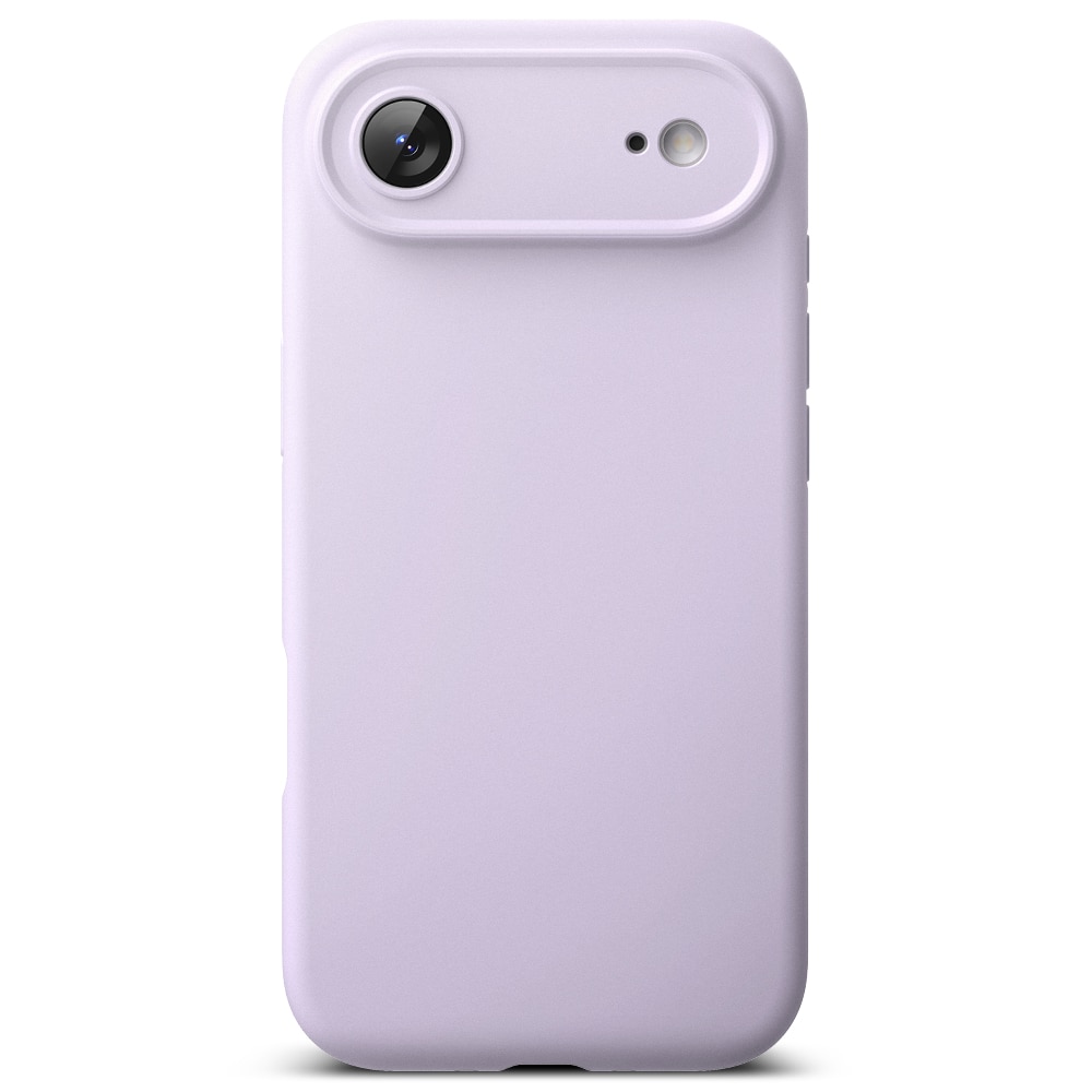 iPhone 17 Air Silicone Magnetic Case Light Purple