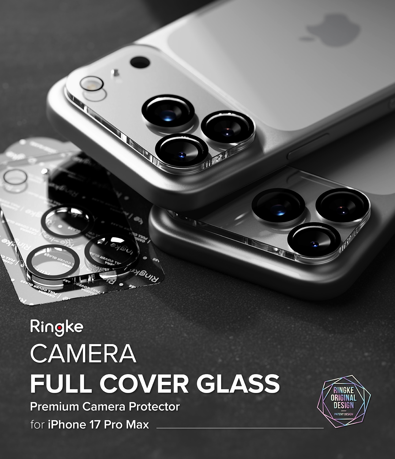iPhone 17 Pro Max Camera Protector Glass (2-pack)