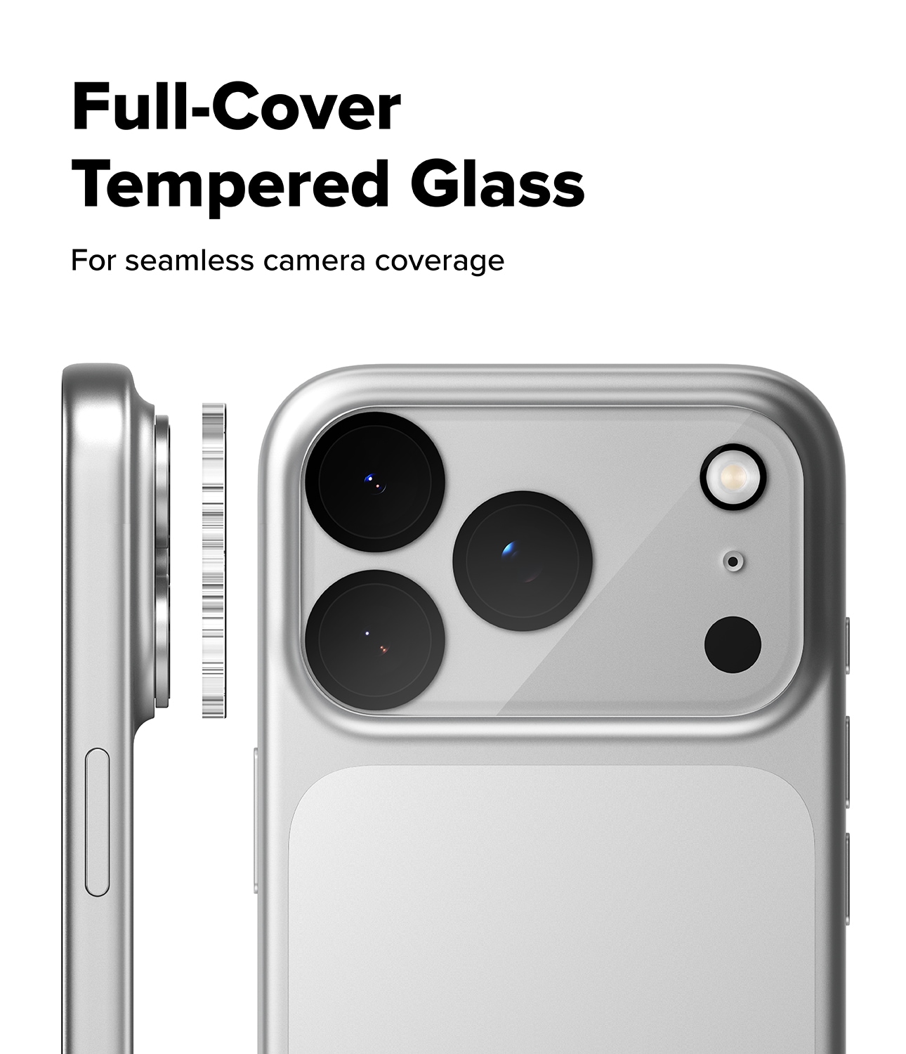iPhone 17 Pro Max Camera Protector Glass (2-pack)