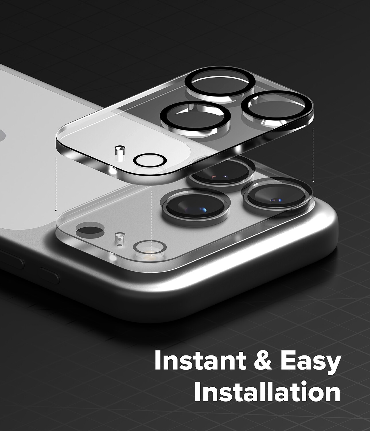 iPhone 17 Pro Max Camera Protector Glass (2-pack)