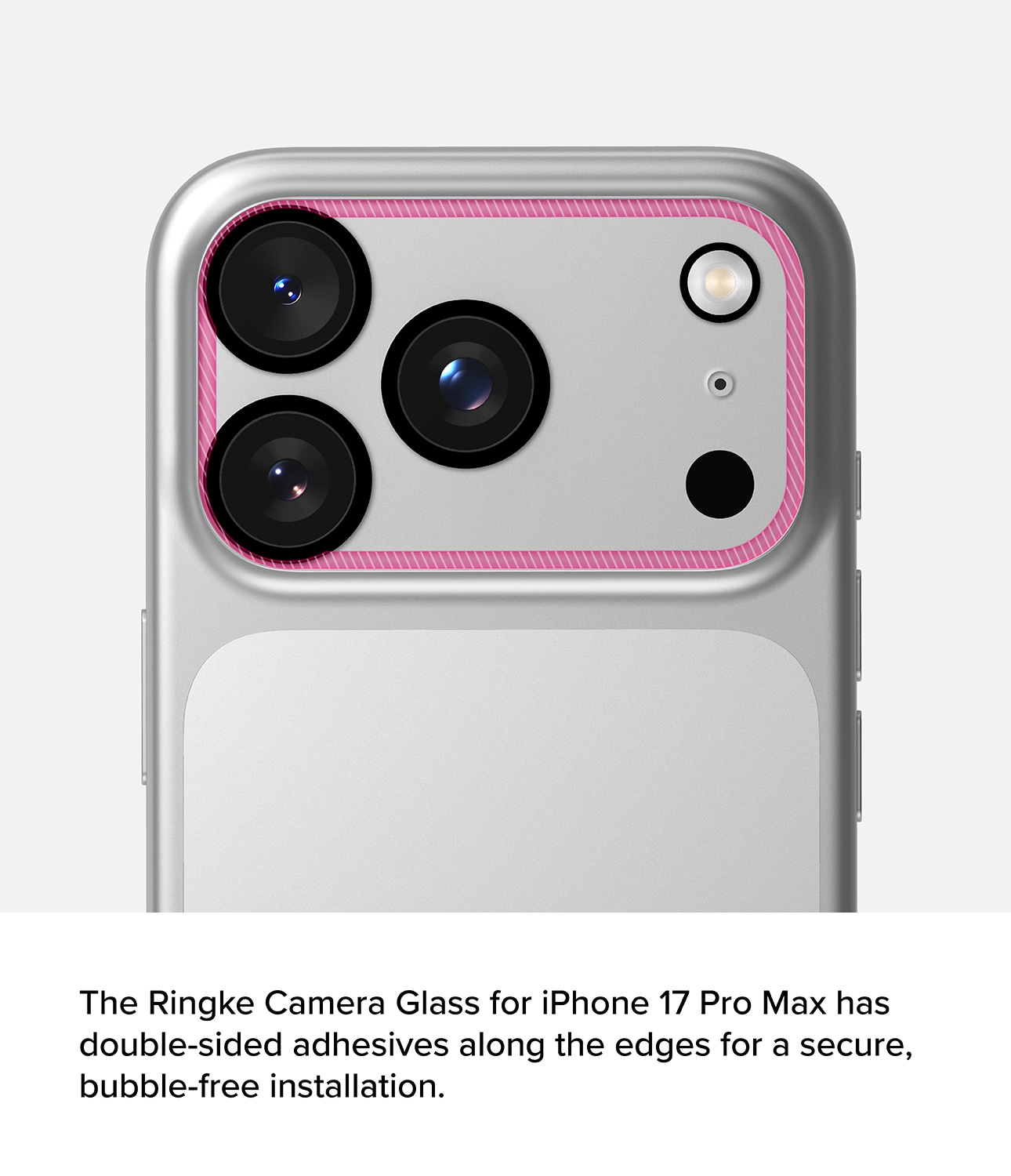 iPhone 17 Pro Max Camera Protector Glass (2-pack)