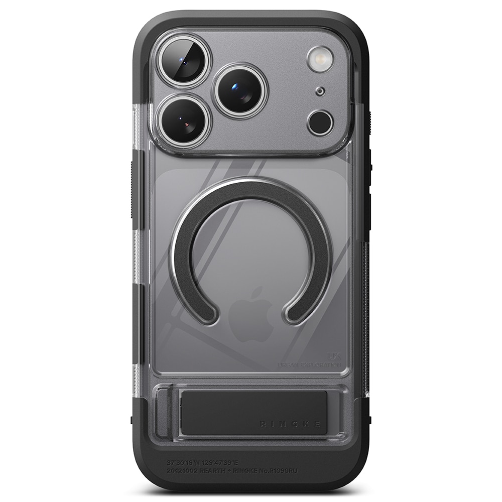 iPhone 17 Pro Max UX Magnetic Case Smoke Black