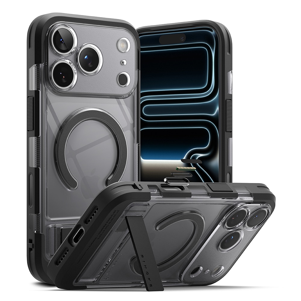 iPhone 17 Pro Max UX Magnetic Case Smoke Black