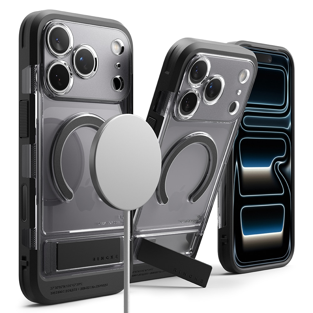 iPhone 17 Pro Max UX Magnetic Case Smoke Black