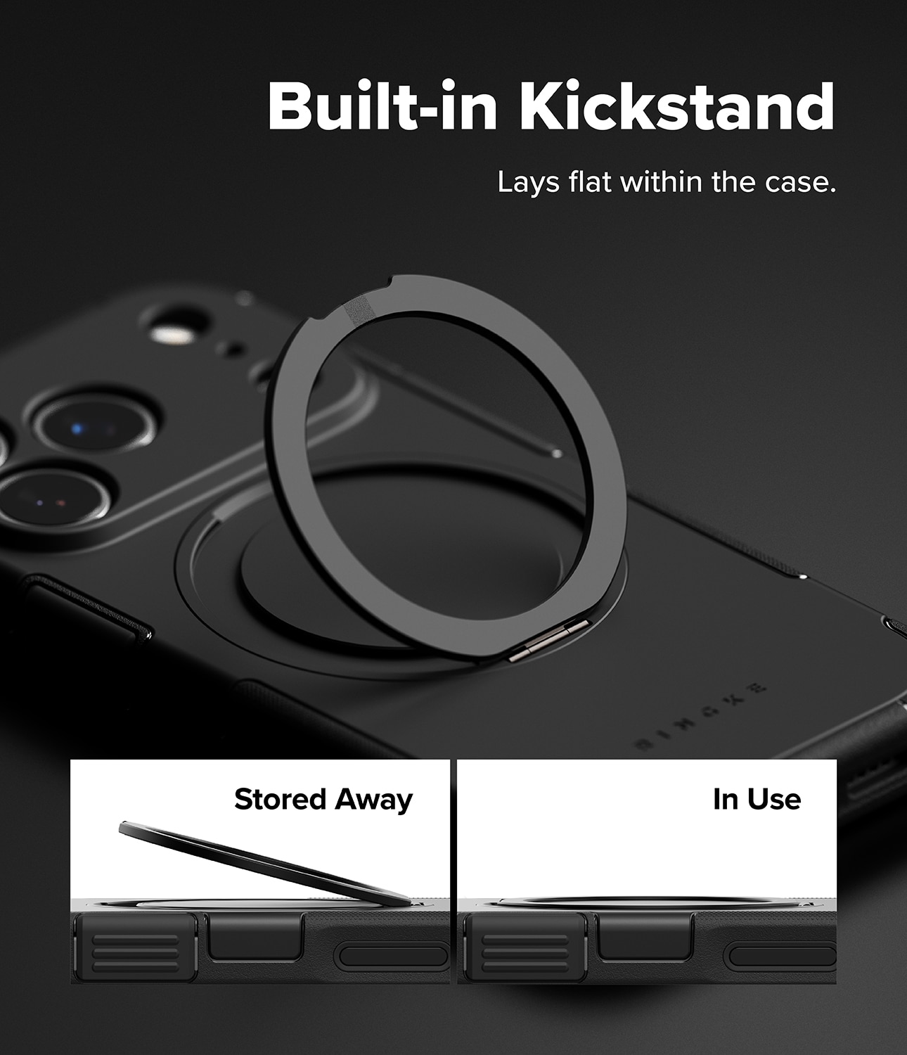 iPhone 17 Pro Alles Magnetic Case Black