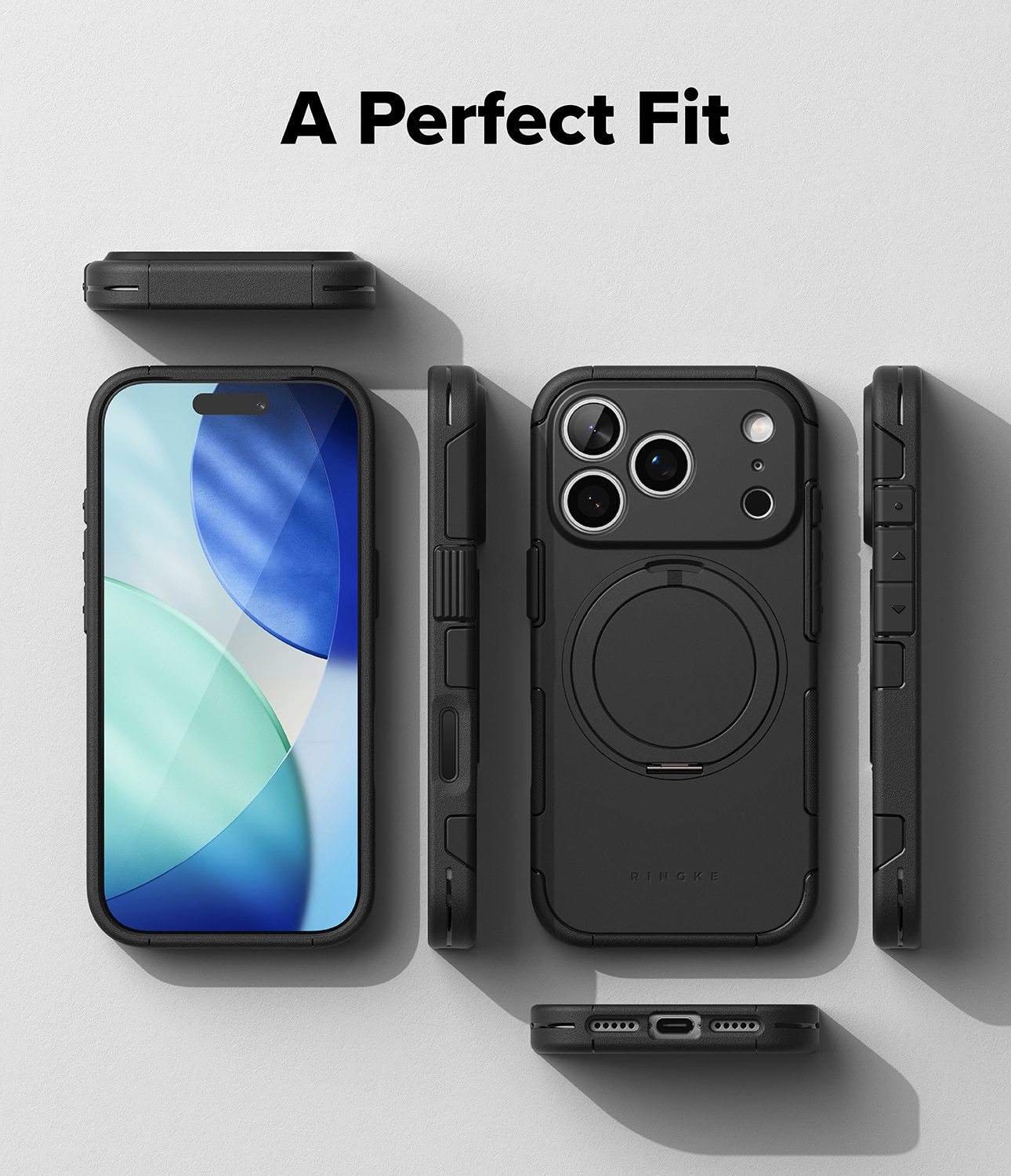 iPhone 17 Pro Alles Magnetic Case Black