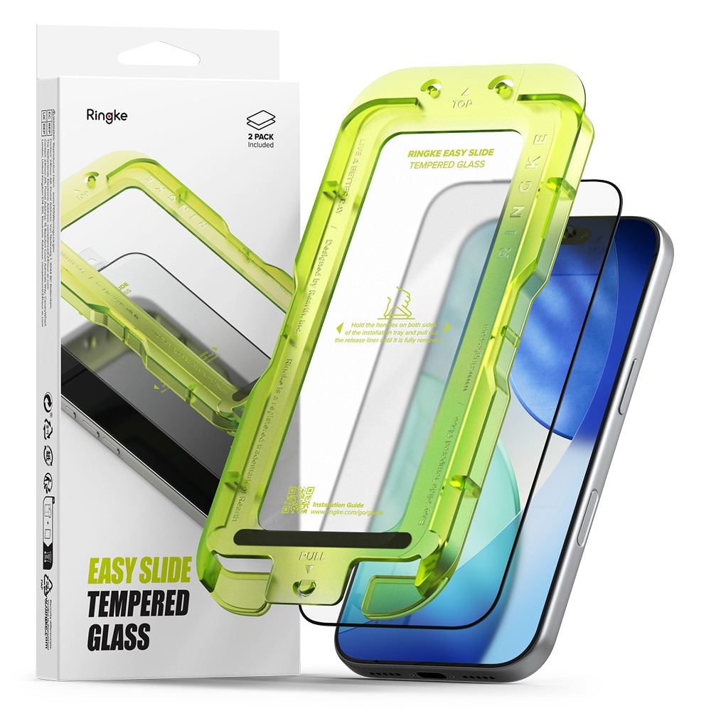 iPhone 17 Pro Max Easy Slide Glass (2-pack)