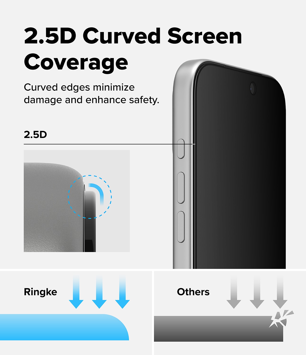 iPhone 17 Pro Max Easy Slide Privacy Glass (2-pack)