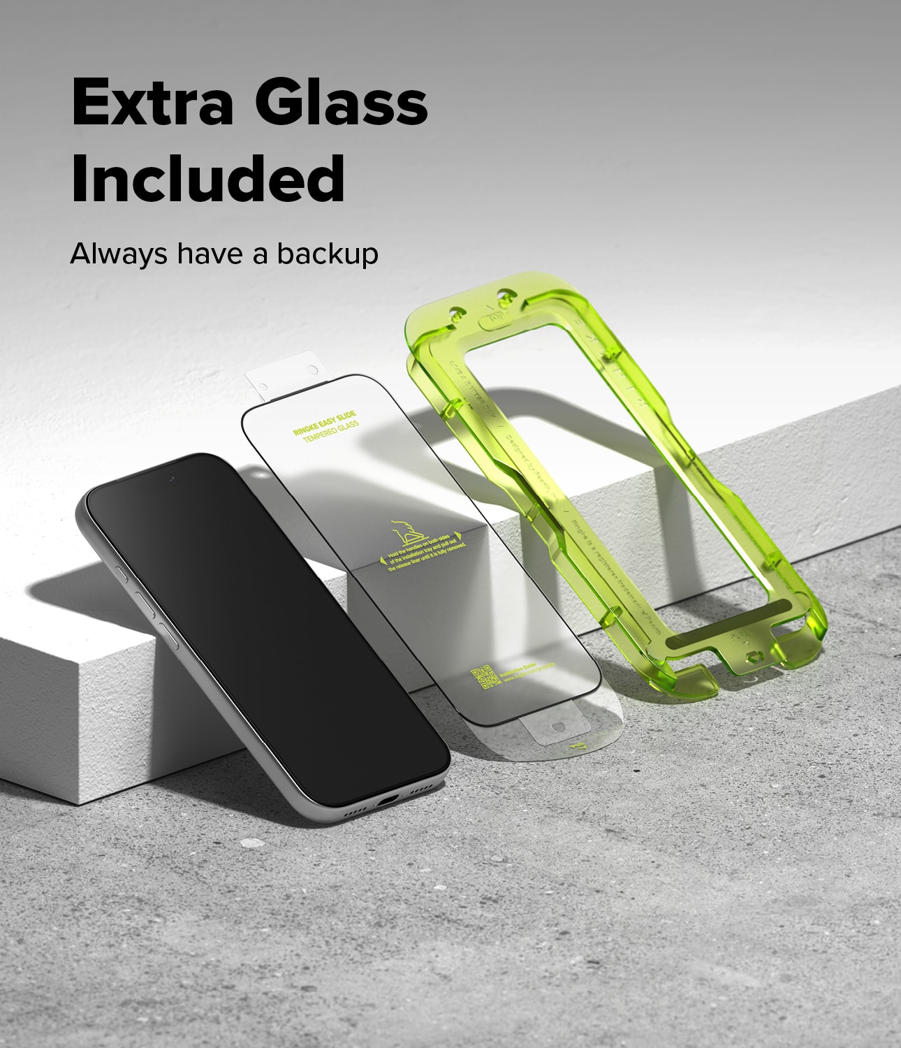 iPhone 17 Pro Max Easy Slide Glass (2-pack)