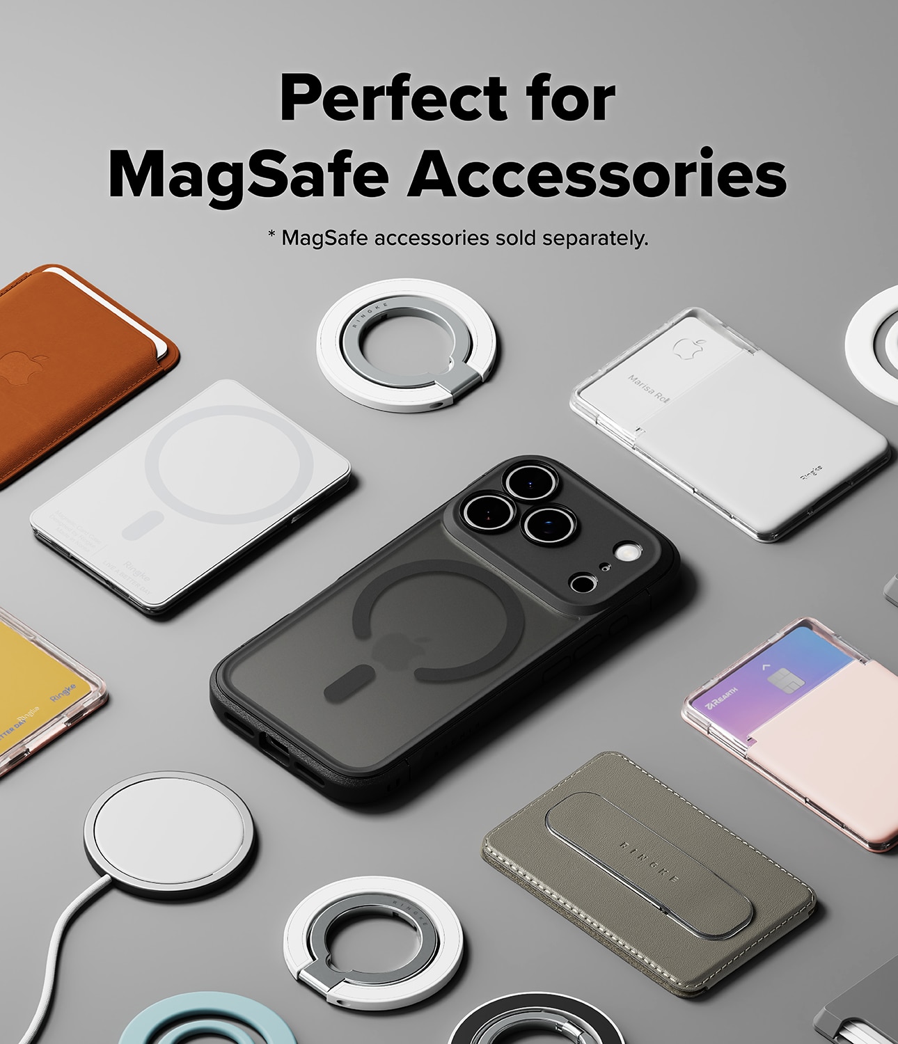 iPhone 17 Pro Max Fusion Bold Magnetic MagSafe Case Matte Black