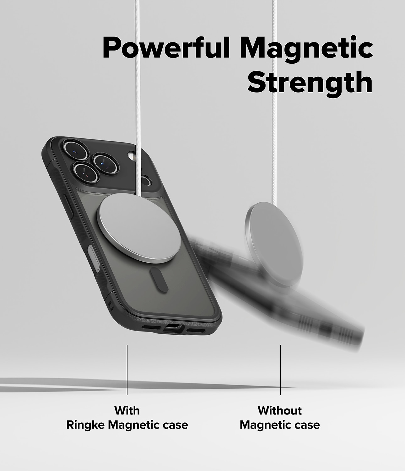 iPhone 17 Pro Max Fusion Bold Magnetic MagSafe Case Matte Black