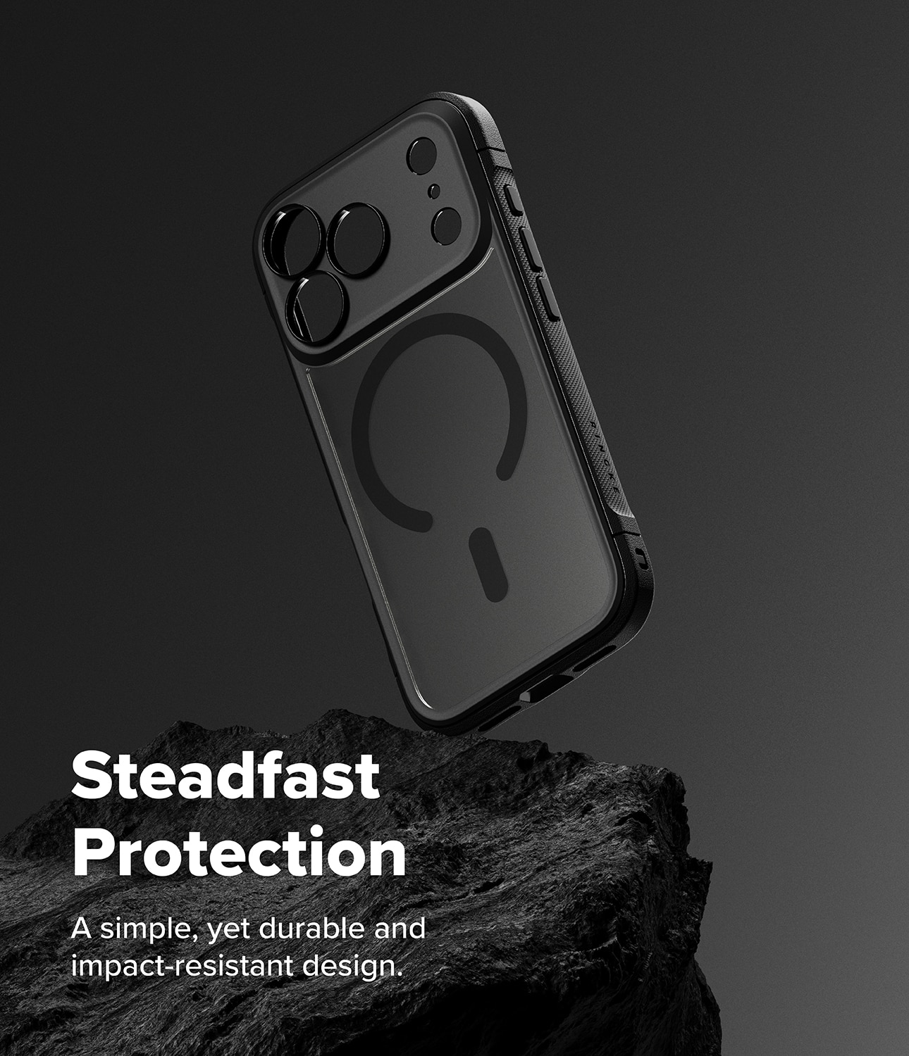iPhone 17 Pro Max Fusion Bold Magnetic MagSafe Case Matte Black