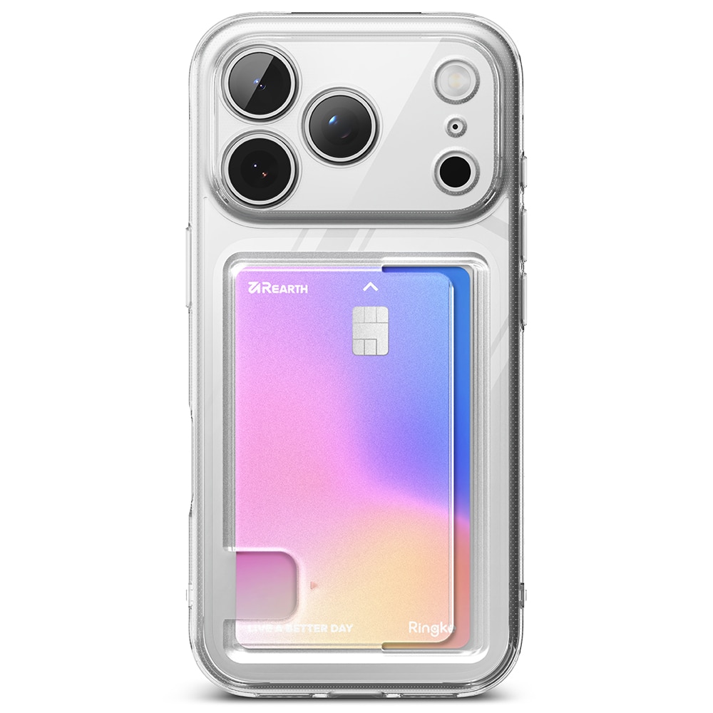 iPhone 17 Pro Fusion Card Case Transparent