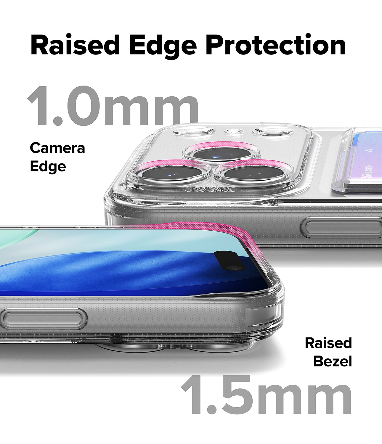 iPhone 17 Pro Max Fusion Card Case Transparent