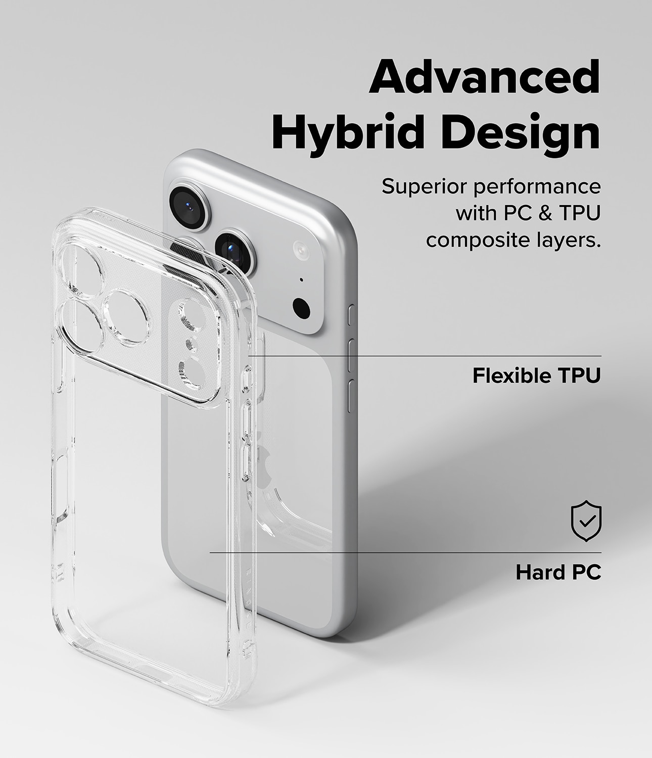 iPhone 17 Pro Max Fusion Case Clear