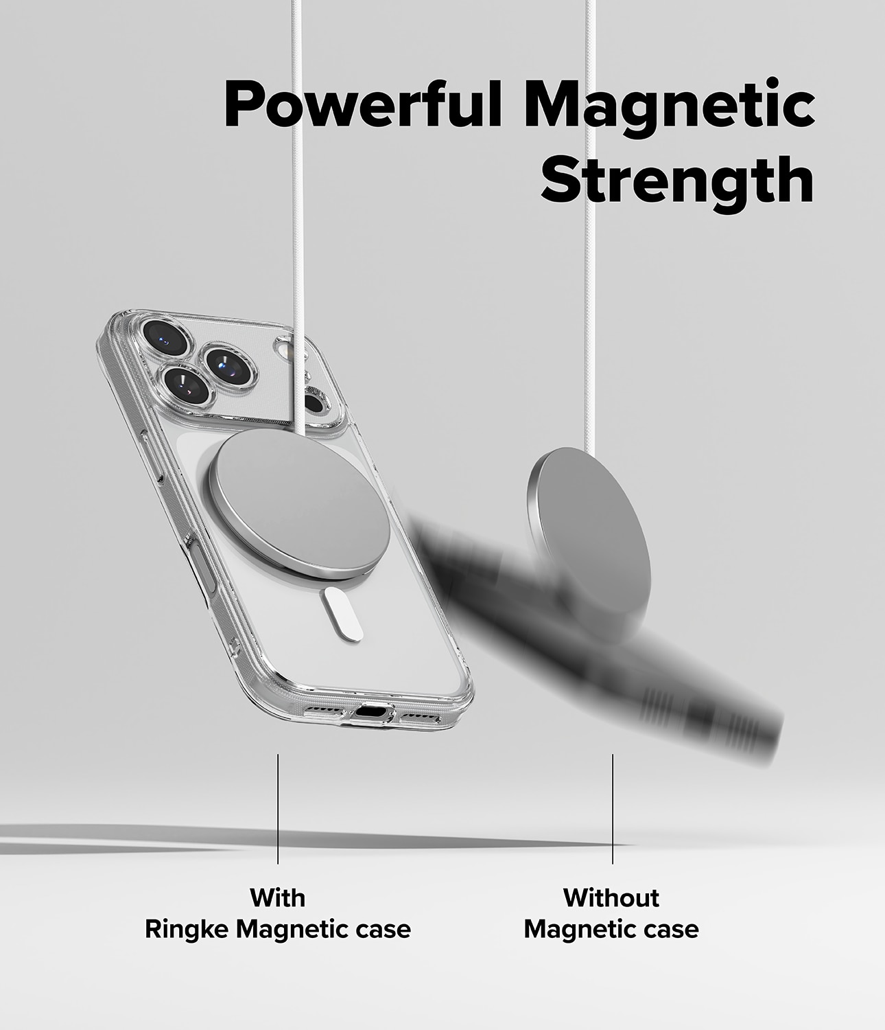 iPhone 17 Pro Max Fusion Magnetic Case Transparent