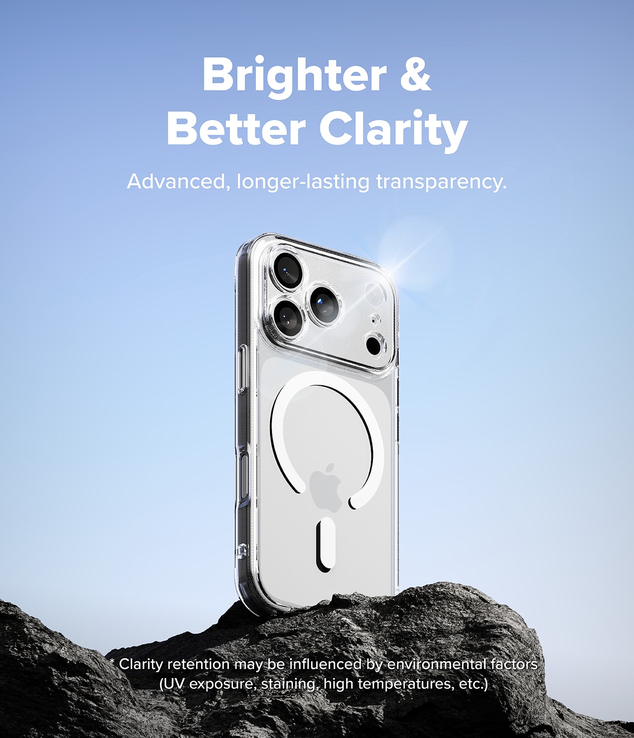 iPhone 17 Pro Max Fusion Magnetic Case Transparent