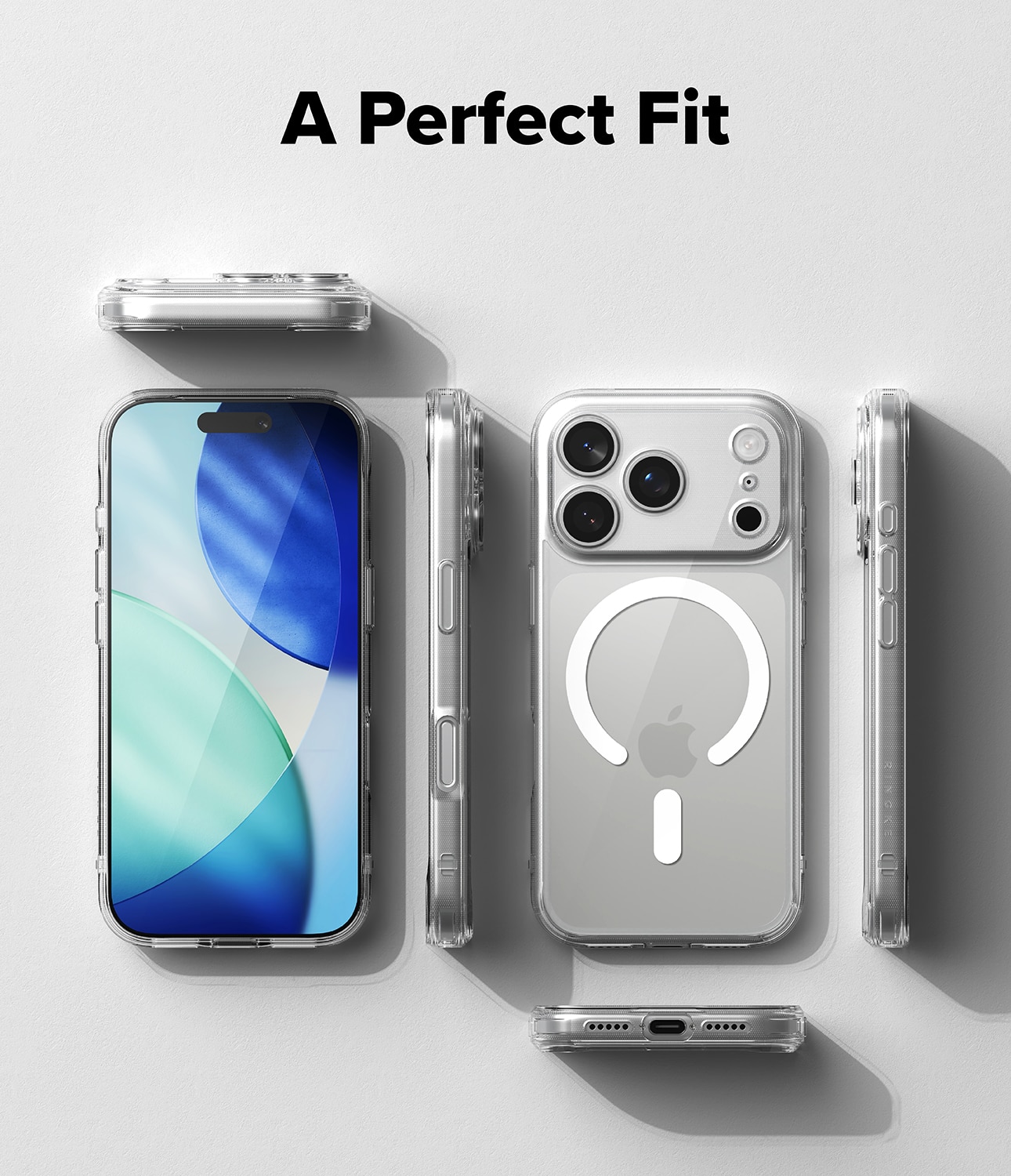 iPhone 17 Pro Max Fusion Magnetic Case Transparent