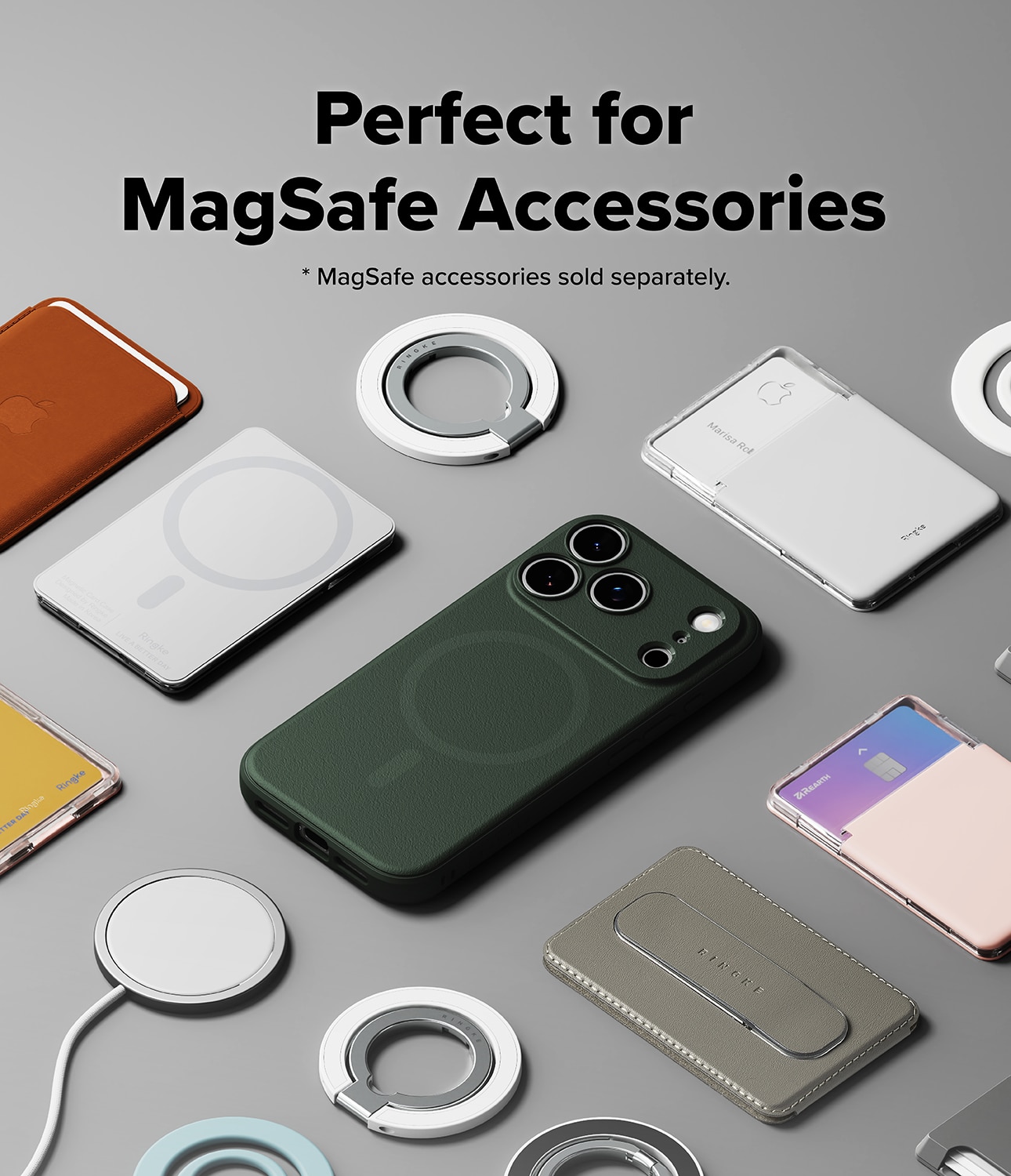 iPhone 17 Pro Max Onyx Magnetic Case Dark Green