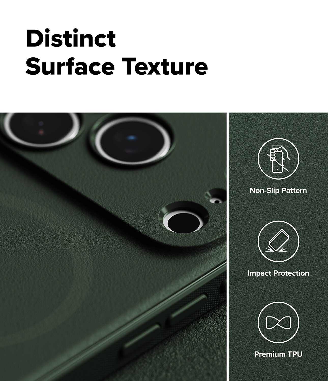 iPhone 17 Pro Max Onyx Magnetic Case Dark Green