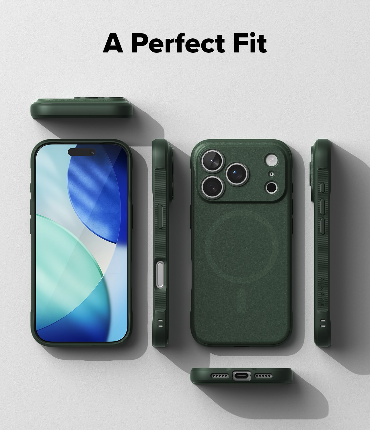 iPhone 17 Pro Max Onyx Magnetic Case Dark Green