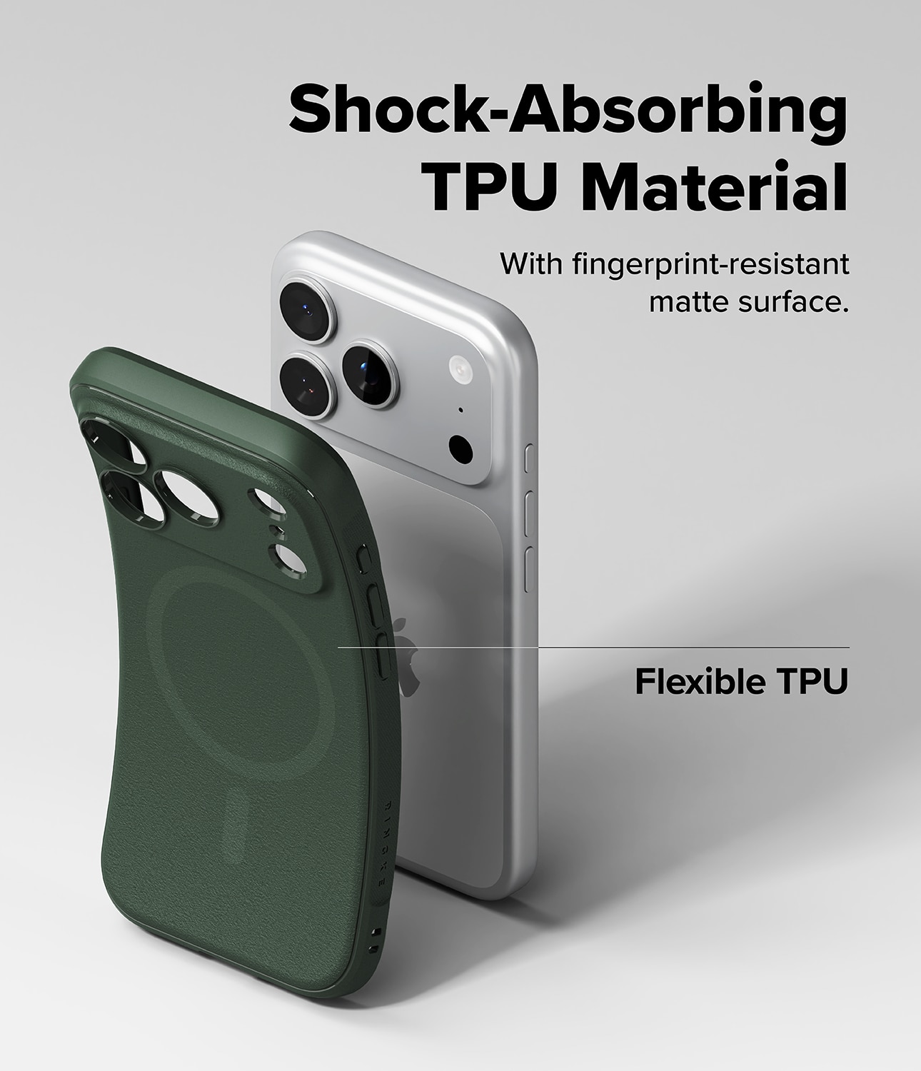 iPhone 17 Pro Max Onyx Magnetic Case Dark Green