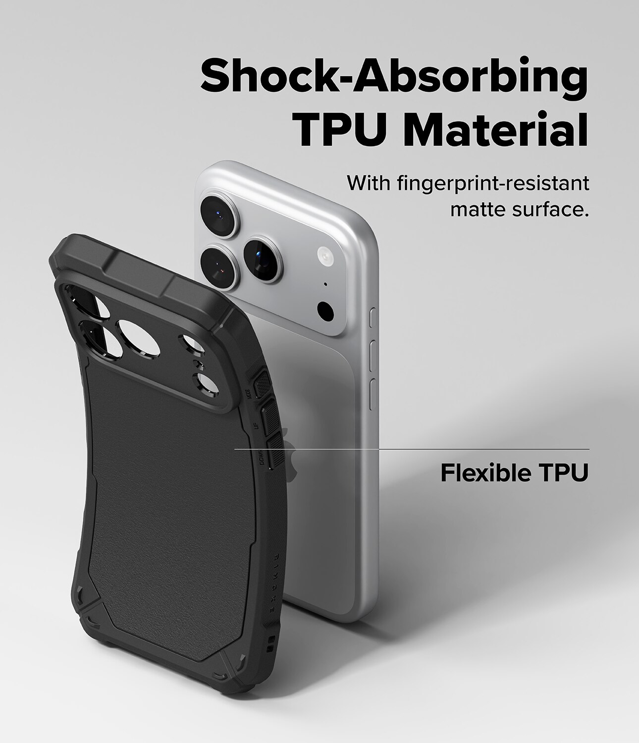 iPhone 17 Pro Rugged Gear Magnetic Case Black