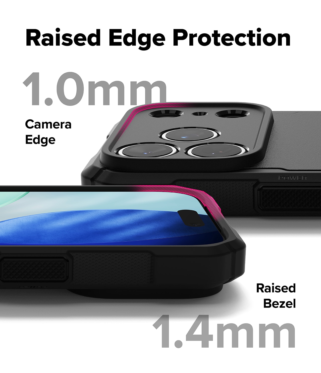 iPhone 17 Pro Rugged Gear Magnetic Case Black