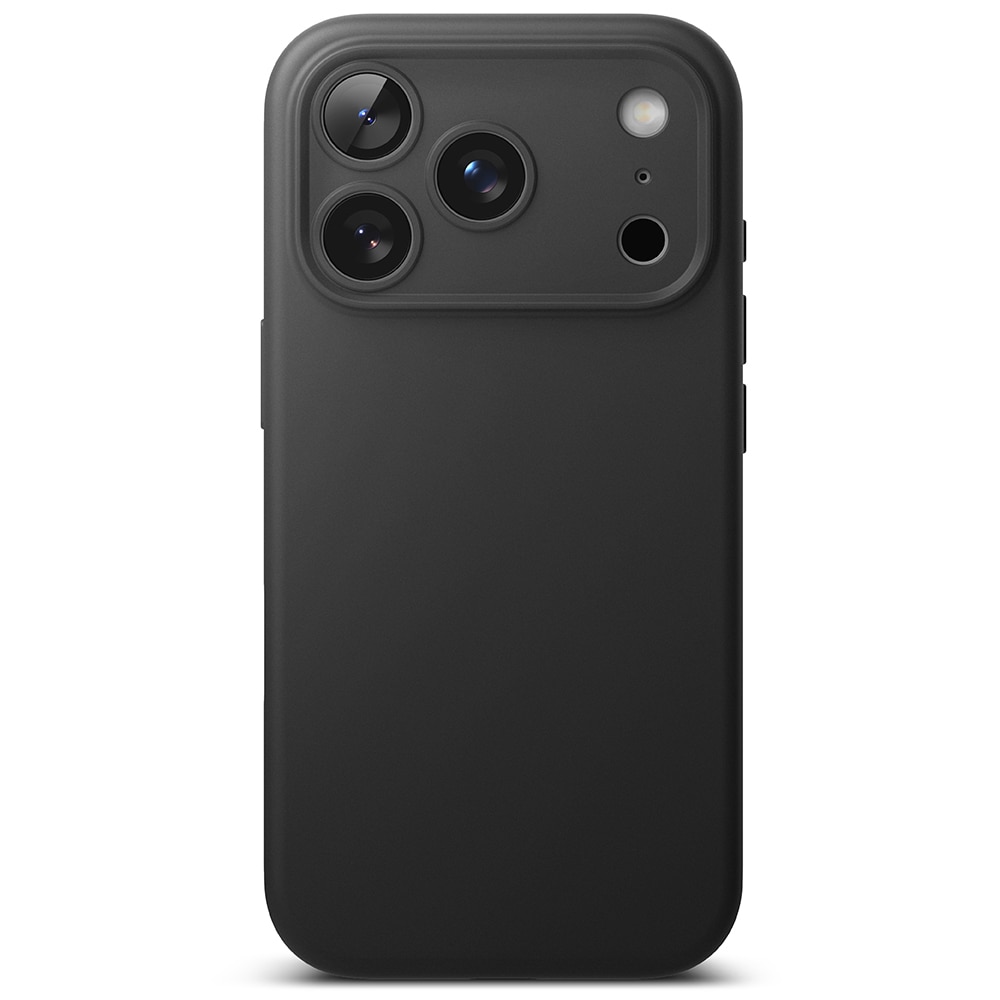 iPhone 17 Pro Silicone Magnetic Case Black