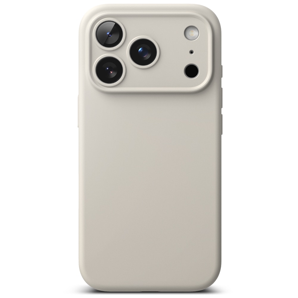 iPhone 17 Pro Max Silicone Magnetic Case Stone