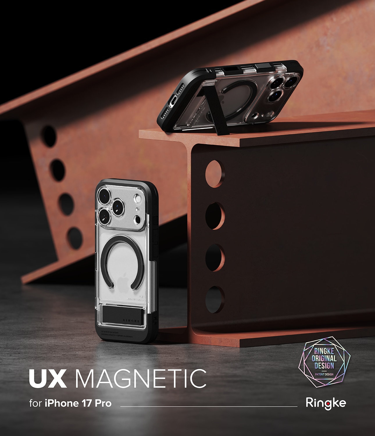 iPhone 17 Pro UX Magnetic Case Clear