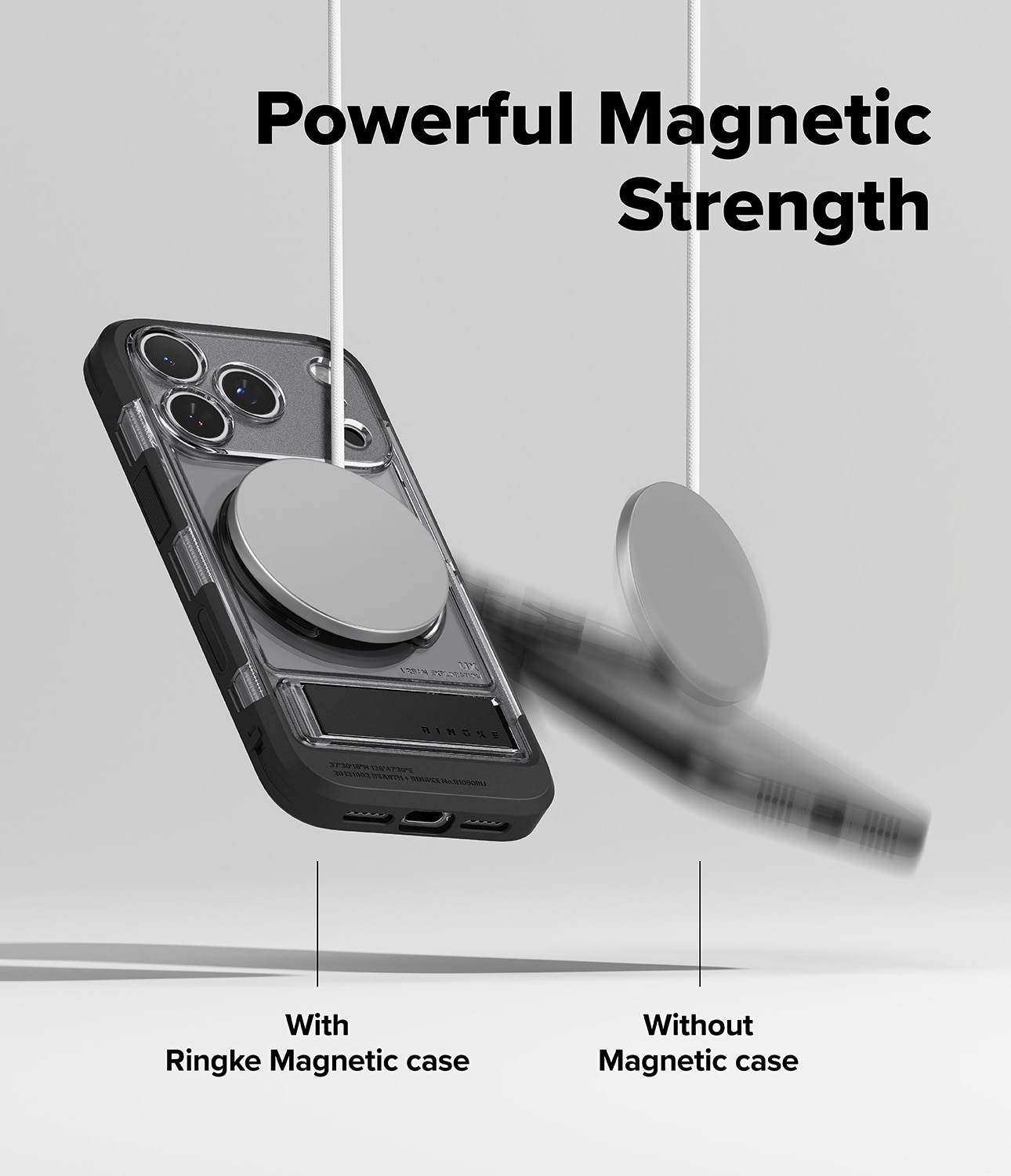 iPhone 17 Pro UX Magnetic Case Smoke Black