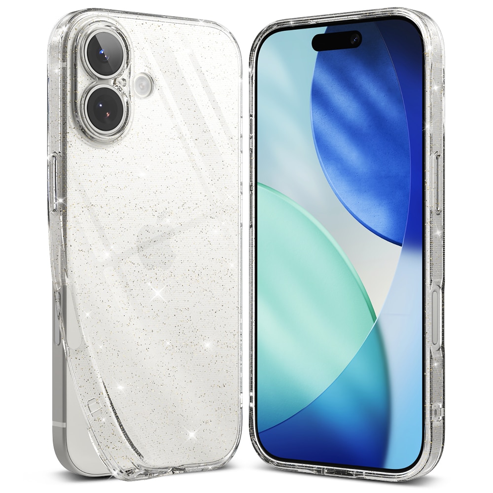 iPhone 17 Air Case Glitter Clear