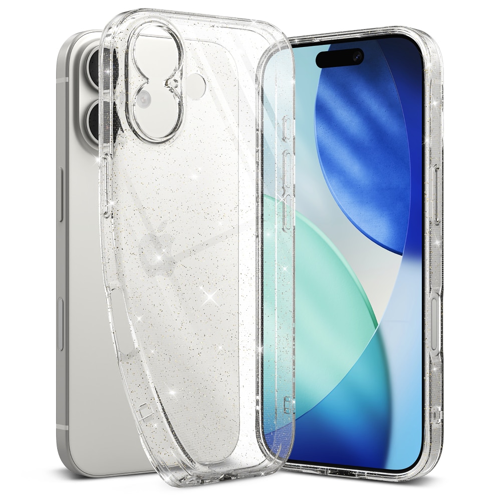 iPhone 17 Air Case Glitter Clear