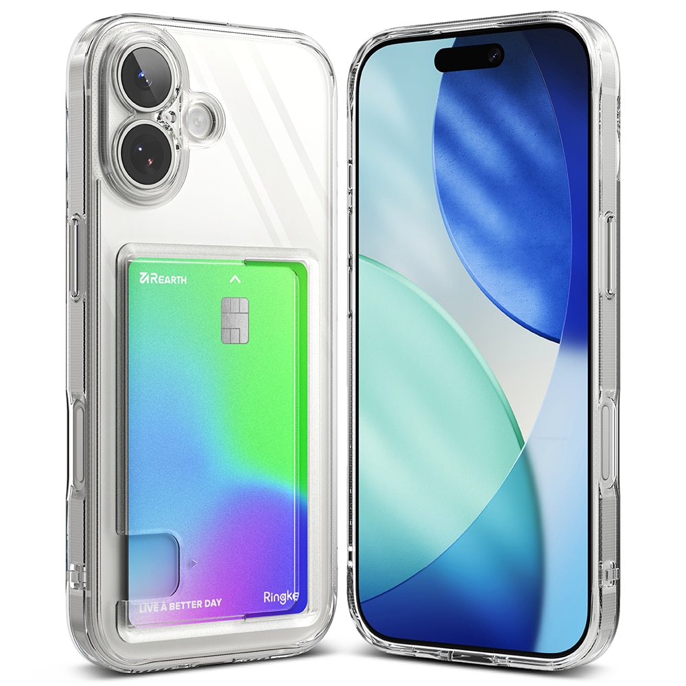 iPhone 17 Fusion Card Case Transparent
