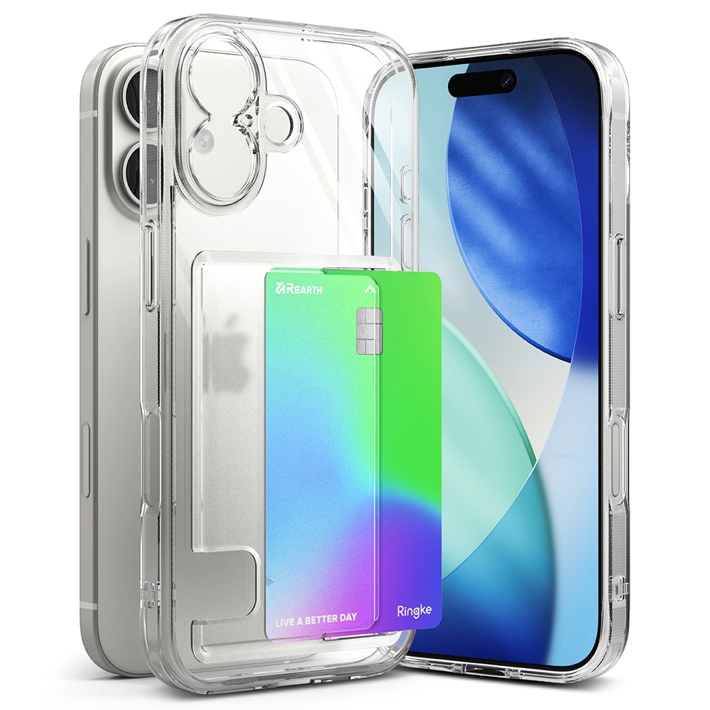 iPhone 17 Fusion Card Case Transparent