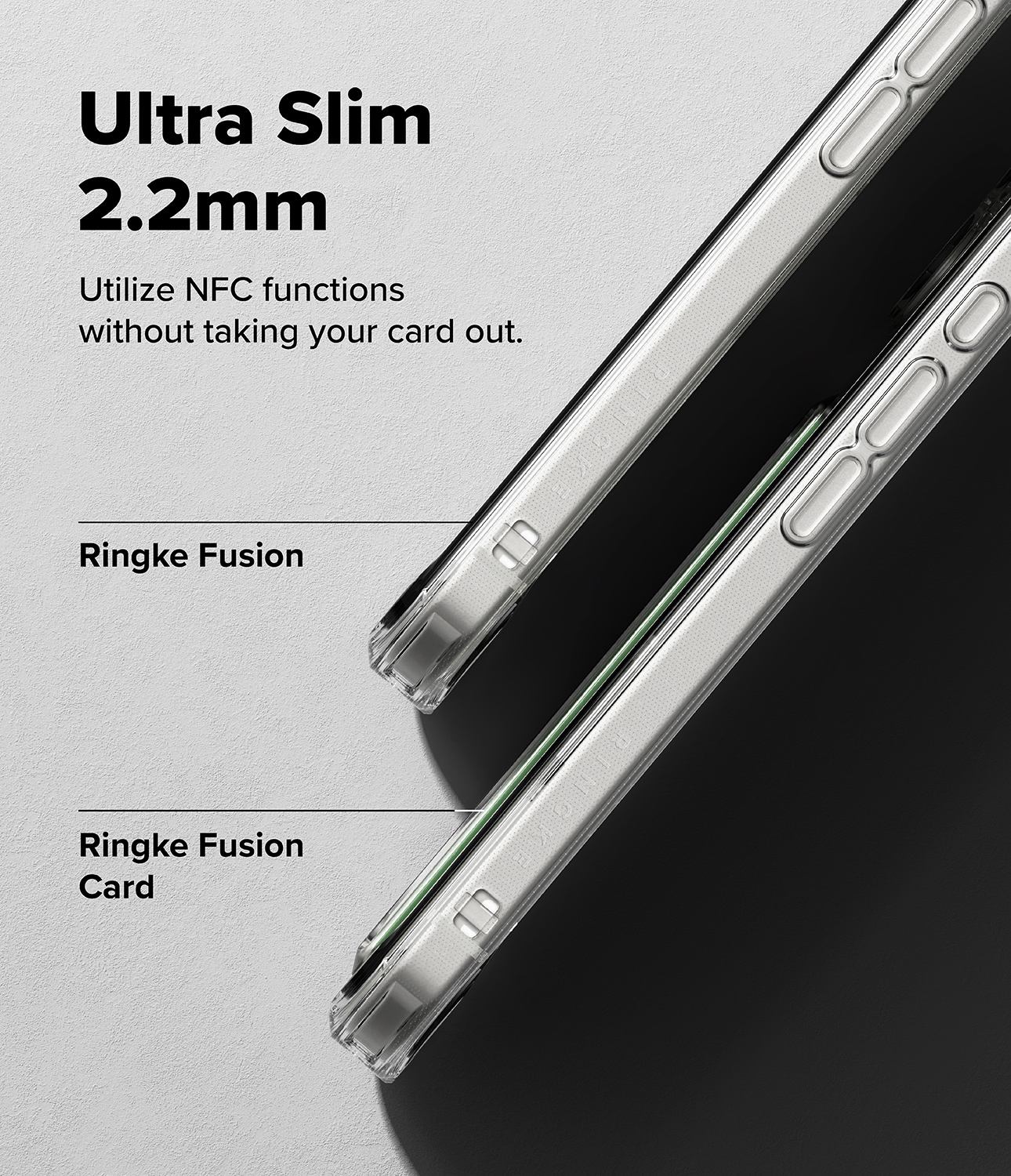 iPhone 17 Fusion Card Case Transparent