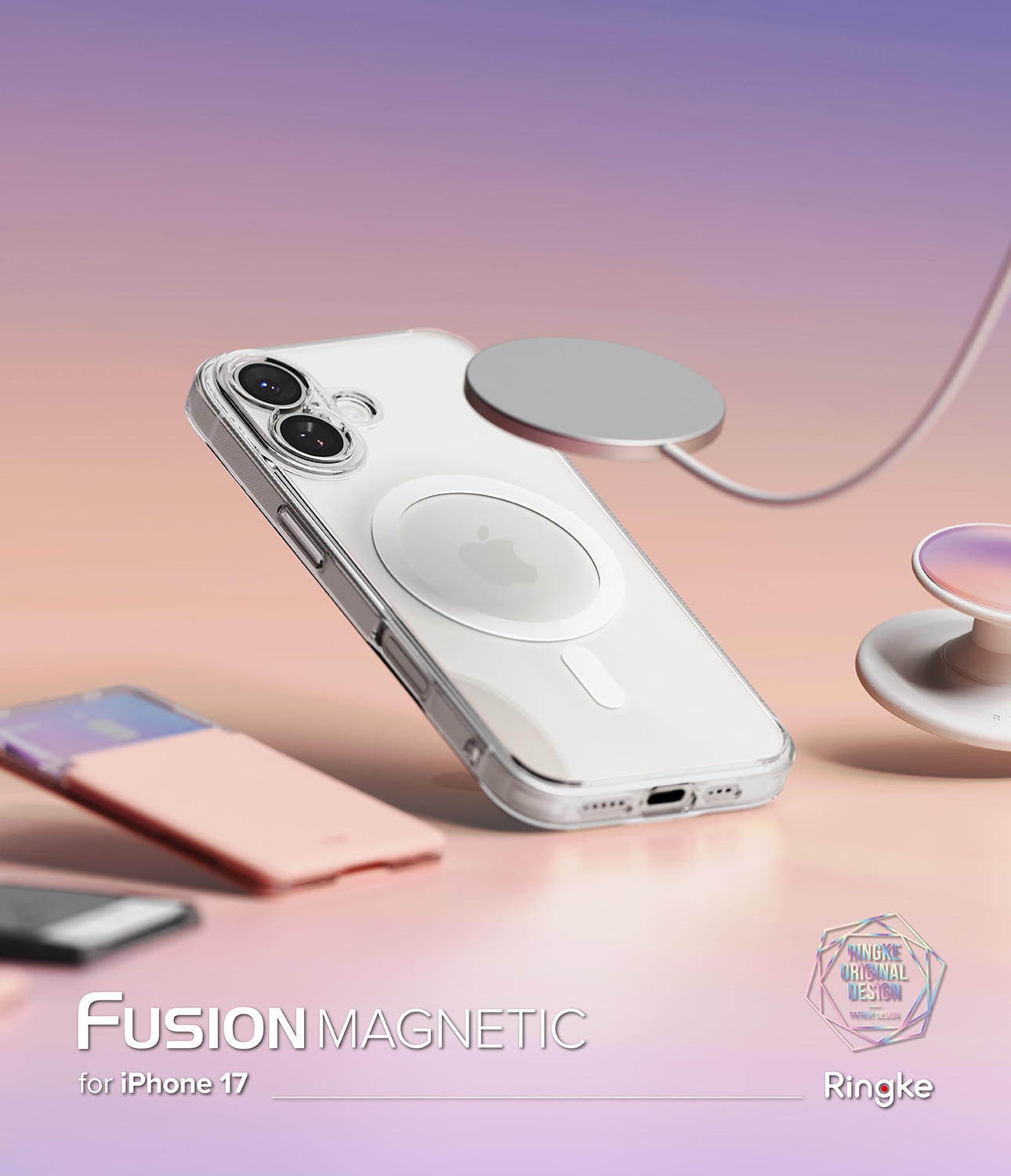 iPhone 17 Fusion Magnetic Case Transparent