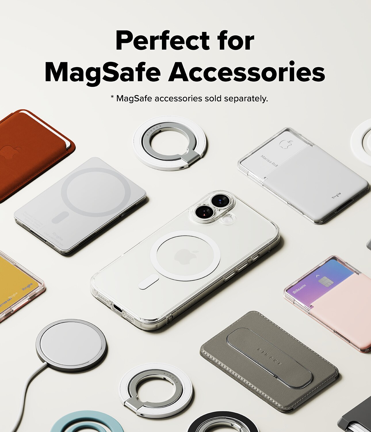 iPhone 17 Fusion Magnetic Case Transparent