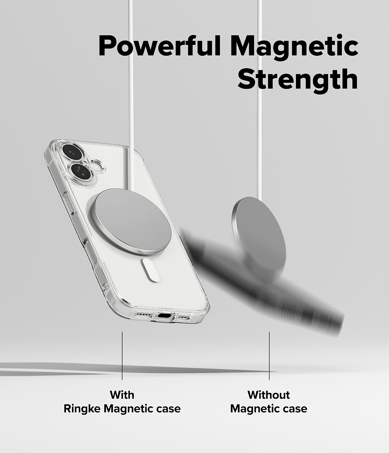 iPhone 17 Fusion Magnetic Case Transparent