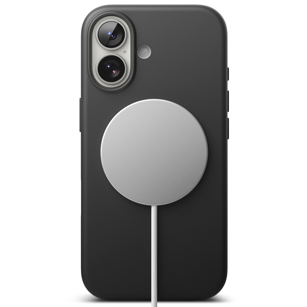 iPhone 17 Silicone Magnetic Case Black