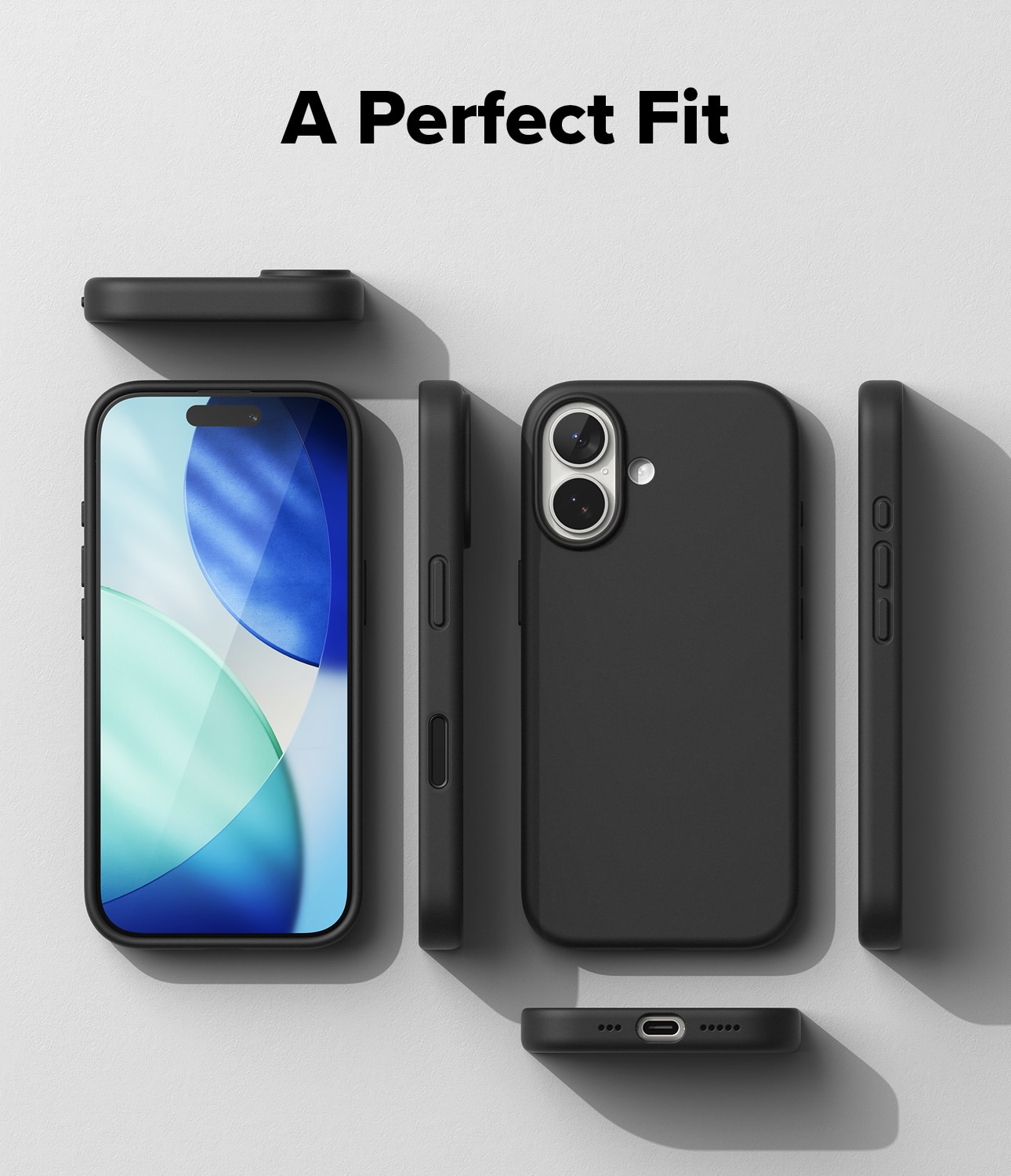 iPhone 17 Silicone Magnetic Case Black