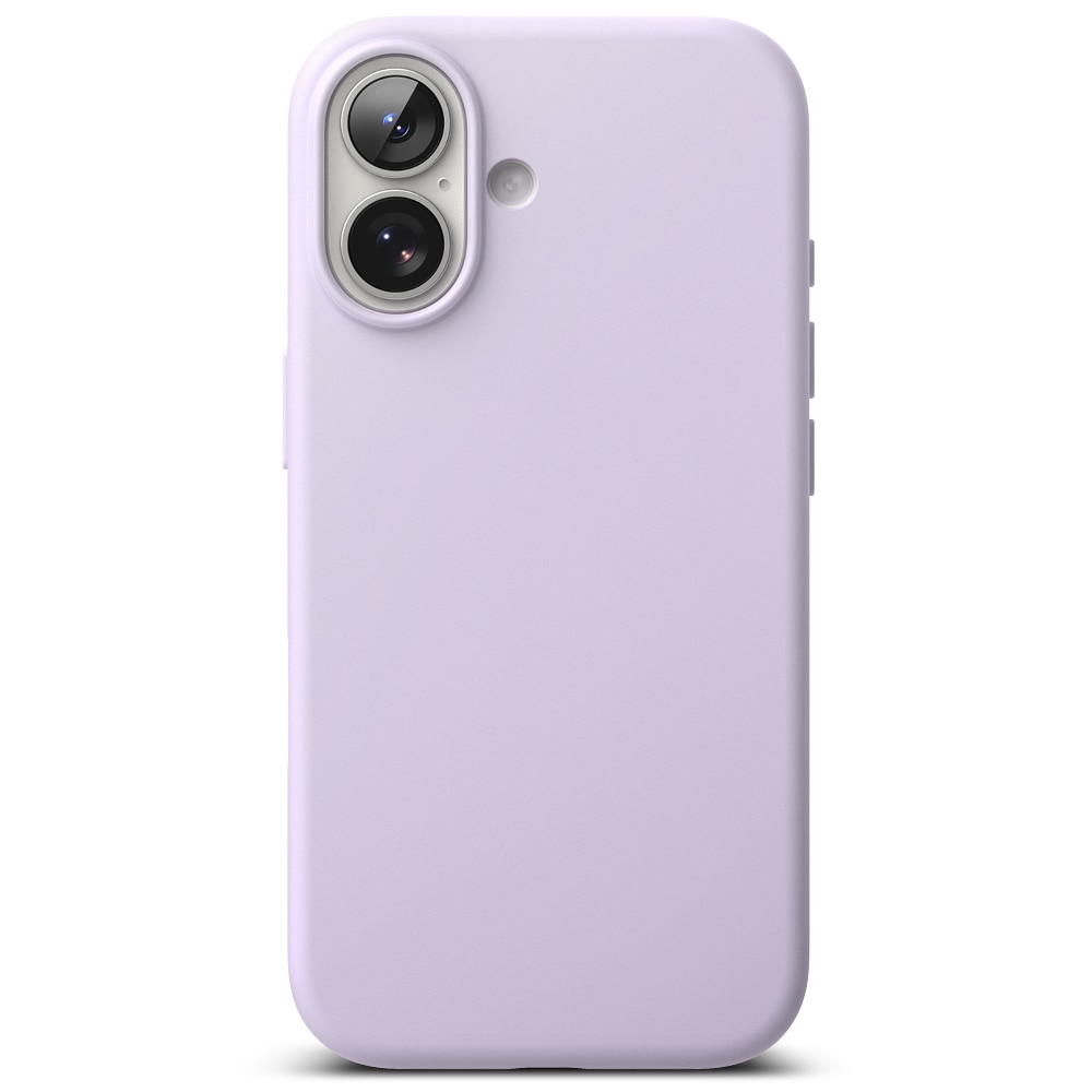 iPhone 17 Silicone Magnetic Case Light Purple