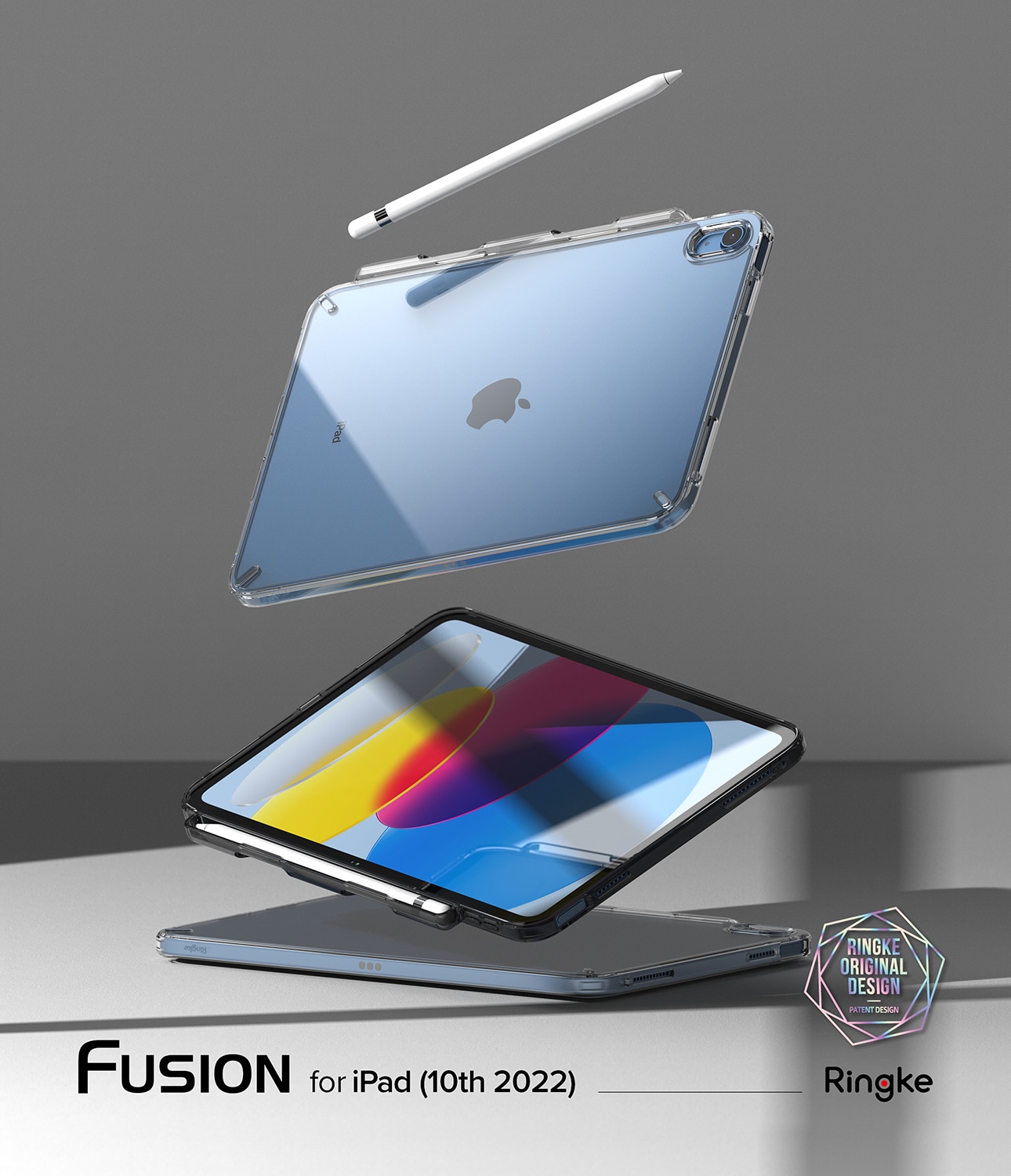 iPad 10.9 10th Gen (2022) Fusion Case Clear