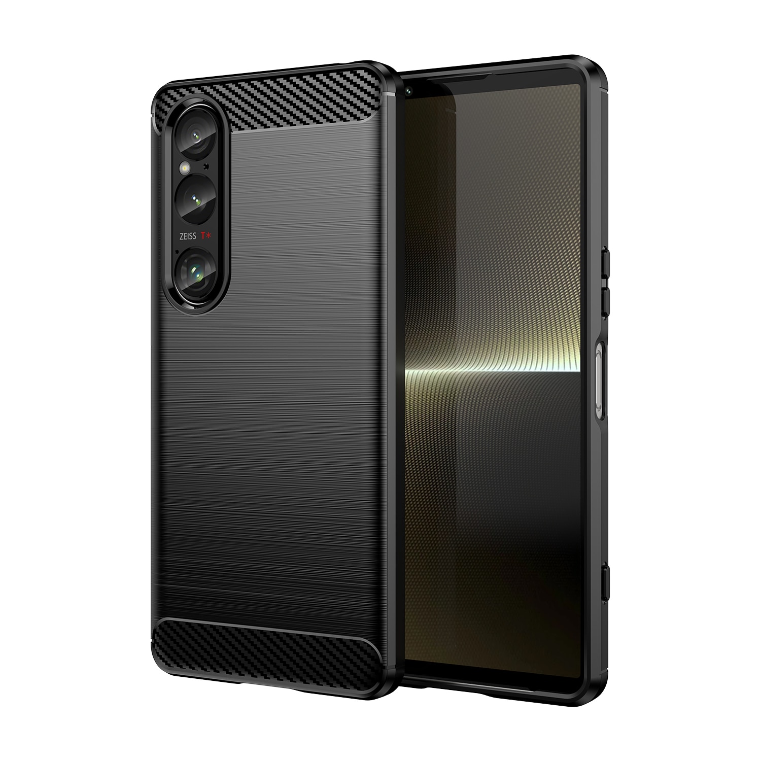 Sony Xperia 1 VI Brushed TPU Case Black