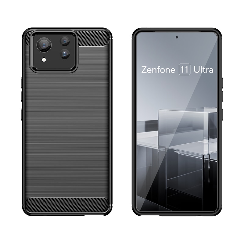 Asus Zenfone 11 Ultra Brushed TPU Case Black