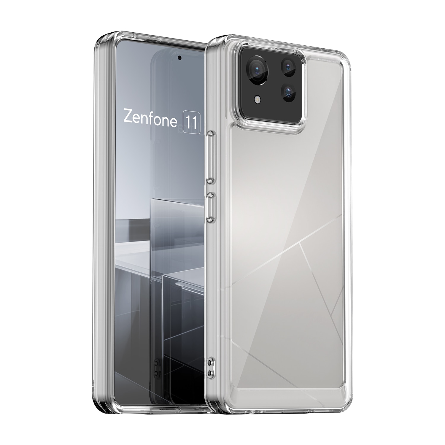 Asus Zenfone 11 Ultra Crystal Hybrid Case Transparent