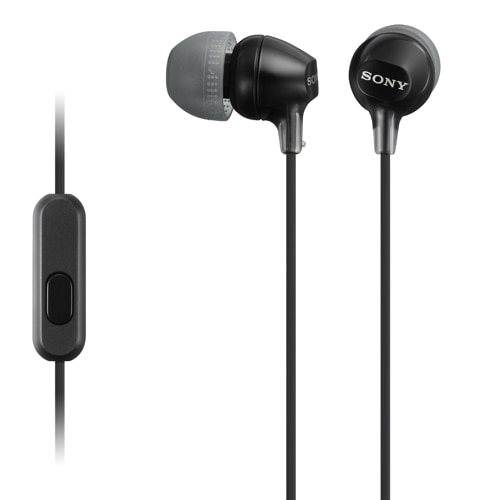 Headset in-ear MDR-EX15AP Black