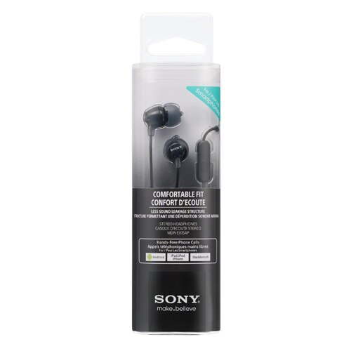 Headset in-ear MDR-EX15AP Black